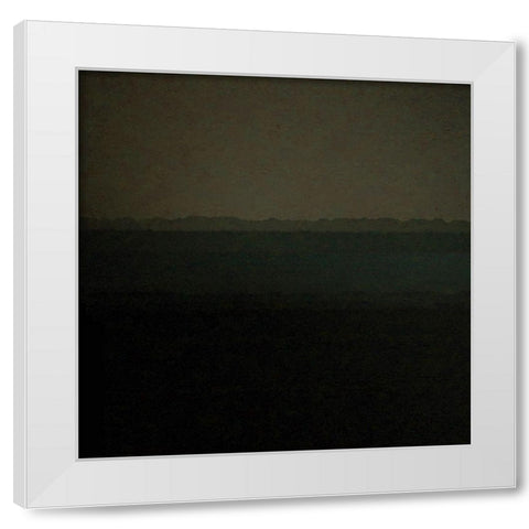 Abstract Landscape White Modern Wood Framed Art Print by Phillip, Jamie