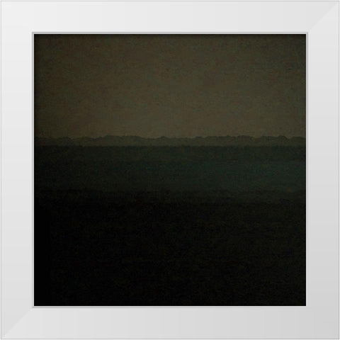 Abstract Landscape White Modern Wood Framed Art Print by Phillip, Jamie