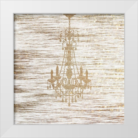 Queens Mansion White Modern Wood Framed Art Print by Phillip, Jamie