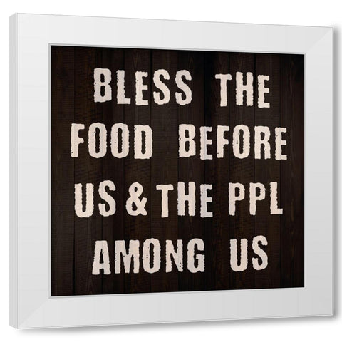 Kitchen Rule 2 White Modern Wood Framed Art Print by Phillip, Jamie