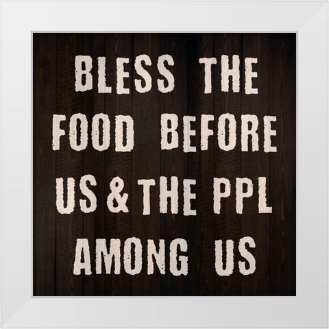 Kitchen Rule 2 White Modern Wood Framed Art Print by Phillip, Jamie