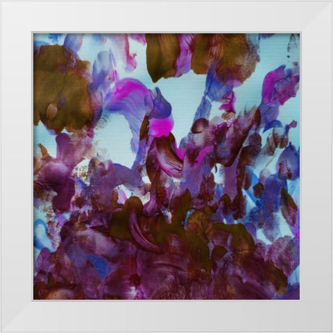 Yanny Flower White Modern Wood Framed Art Print by Phillip, Jamie