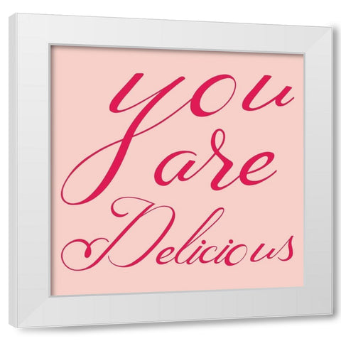 Delicious 2 White Modern Wood Framed Art Print by Phillip, Jamie