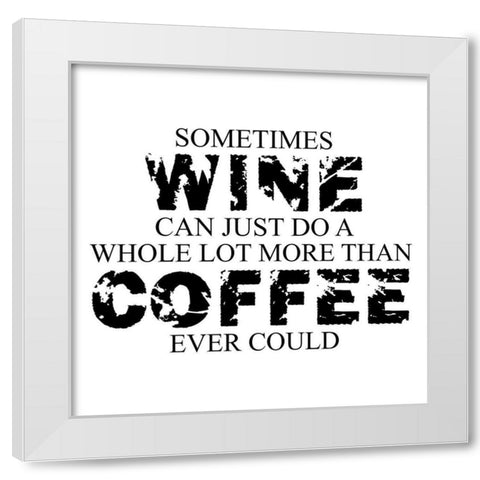 Wine White Modern Wood Framed Art Print by Phillip, Jamie