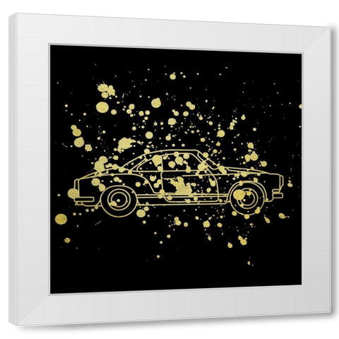 Wanderlust White Modern Wood Framed Art Print by Phillip, Jamie