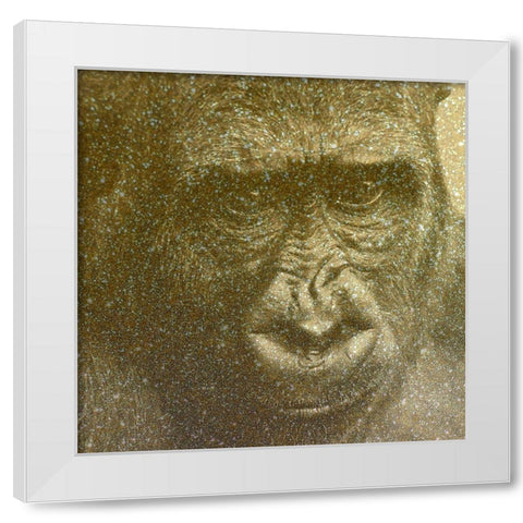 Animal White Modern Wood Framed Art Print by Phillip, Jamie