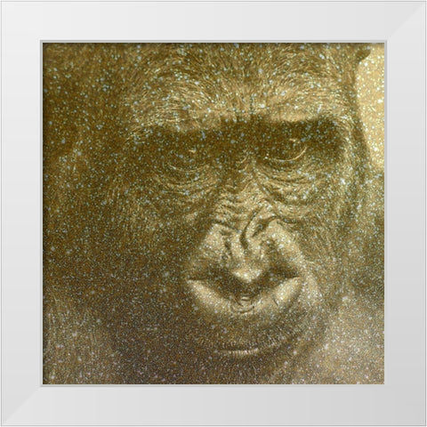 Animal White Modern Wood Framed Art Print by Phillip, Jamie