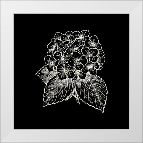 Black Silk 3 White Modern Wood Framed Art Print by Phillip, Jamie