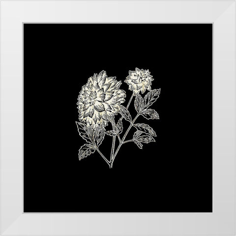 Black Silk 5 White Modern Wood Framed Art Print by Phillip, Jamie
