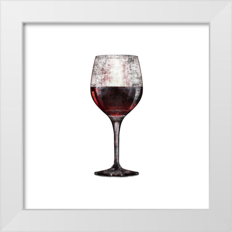 White Wine White Modern Wood Framed Art Print by Phillip, Jamie