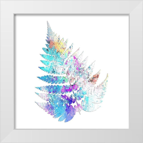 Wild Tropics White Modern Wood Framed Art Print by Phillip, Jamie
