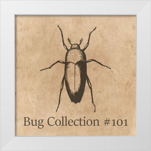 Special Collection 101 White Modern Wood Framed Art Print by Phillip, Jamie