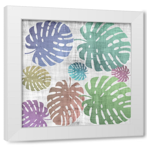 Tropical Rain 4 White Modern Wood Framed Art Print by Phillip, Jamie