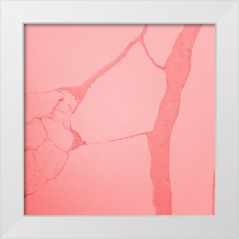 Retro 70s White Modern Wood Framed Art Print by Phillip, Jamie