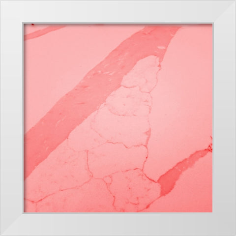 Retro 70s 2 White Modern Wood Framed Art Print by Phillip, Jamie