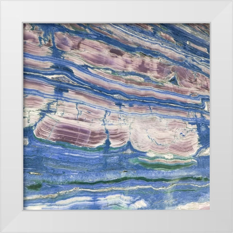Storm Zone White Modern Wood Framed Art Print by Phillip, Jamie
