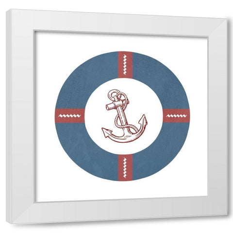 Float White Modern Wood Framed Art Print by Phillip, Jamie