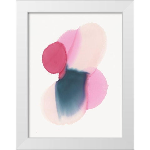 Cocoon White Modern Wood Framed Art Print by Urban Road