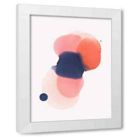 Grapefruit White Modern Wood Framed Art Print by Urban Road