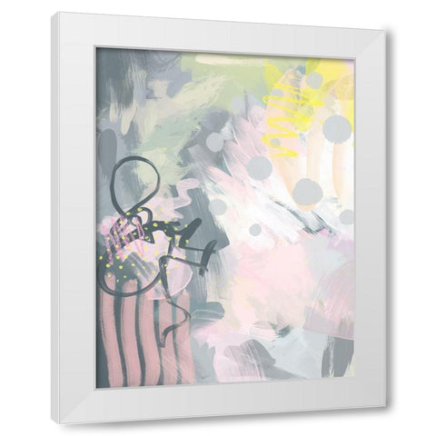 Concrete Jungle White Modern Wood Framed Art Print by Urban Road