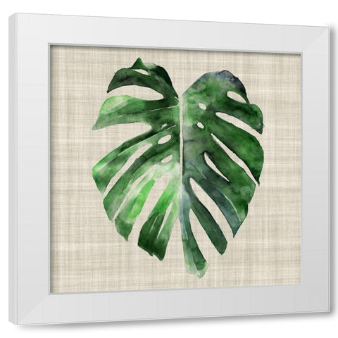 Split White Modern Wood Framed Art Print by Urban Road