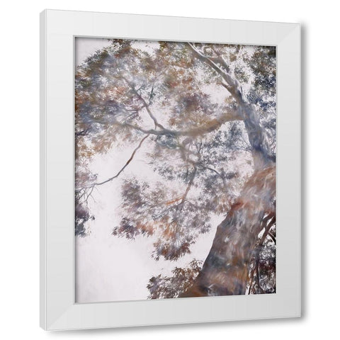 Whispering Jack I White Modern Wood Framed Art Print by Urban Road
