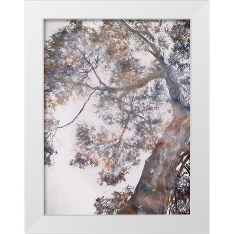 Whispering Jack I White Modern Wood Framed Art Print by Urban Road