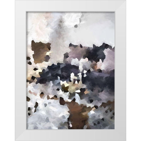 Cookies and Cream White Modern Wood Framed Art Print by Urban Road