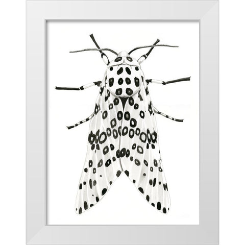 Gaston White Modern Wood Framed Art Print by Urban Road
