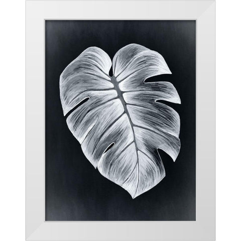 Verdure I Midnight White Modern Wood Framed Art Print by Urban Road