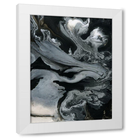 Villarrica White Modern Wood Framed Art Print by Urban Road