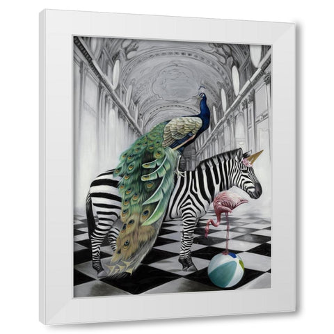 In Wonderland  White Modern Wood Framed Art Print by Urban Road