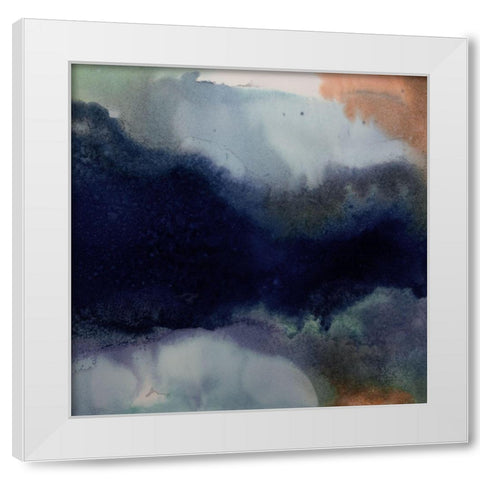 Burnished III  White Modern Wood Framed Art Print by Urban Road