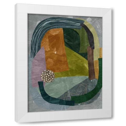 Labyrinth I  White Modern Wood Framed Art Print by Urban Road