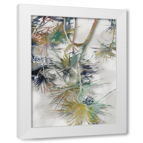 Pandan Beach White Modern Wood Framed Art Print by Urban Road