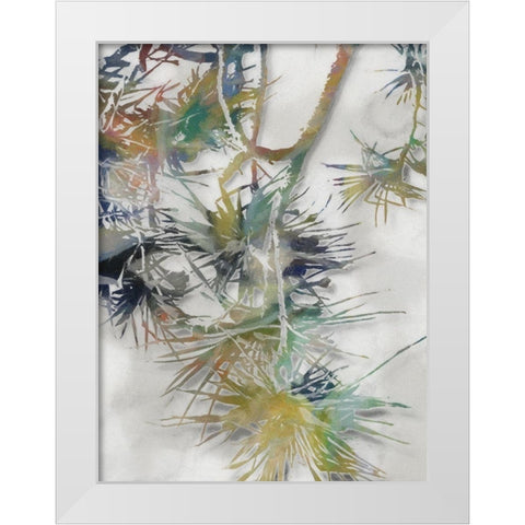 Pandan Beach White Modern Wood Framed Art Print by Urban Road