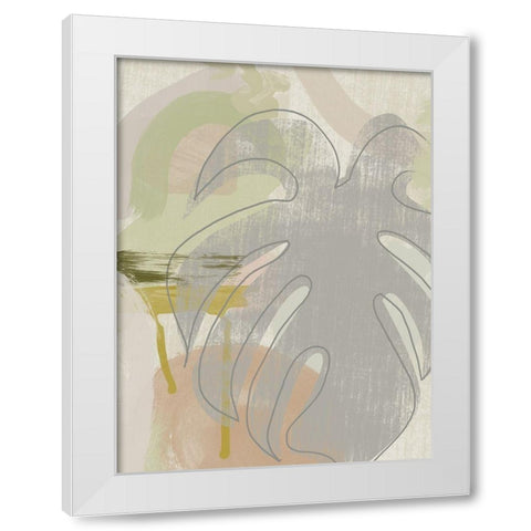 Subtropica II  White Modern Wood Framed Art Print by Urban Road