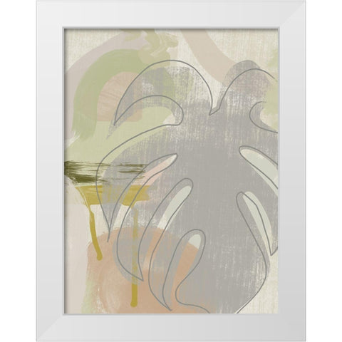 Subtropica II  White Modern Wood Framed Art Print by Urban Road