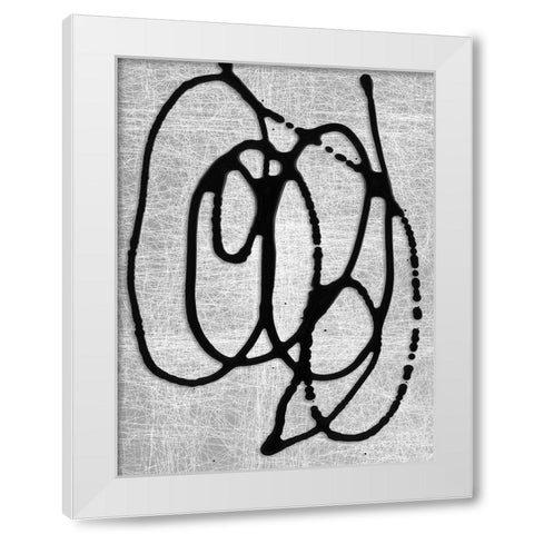 Duality I White Modern Wood Framed Art Print by Urban Road