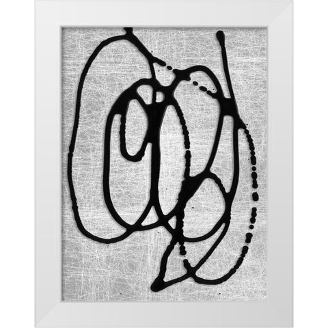 Duality I White Modern Wood Framed Art Print by Urban Road
