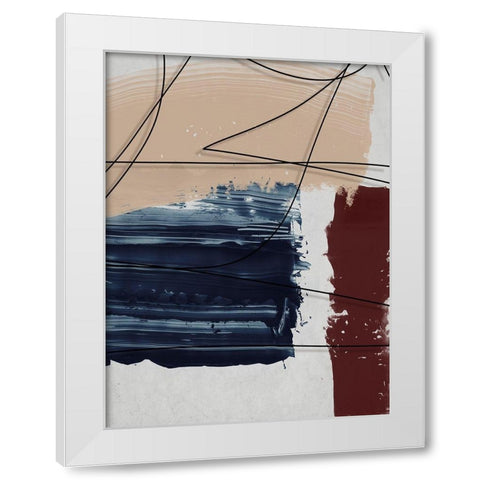 French Quarter II  White Modern Wood Framed Art Print by Urban Road