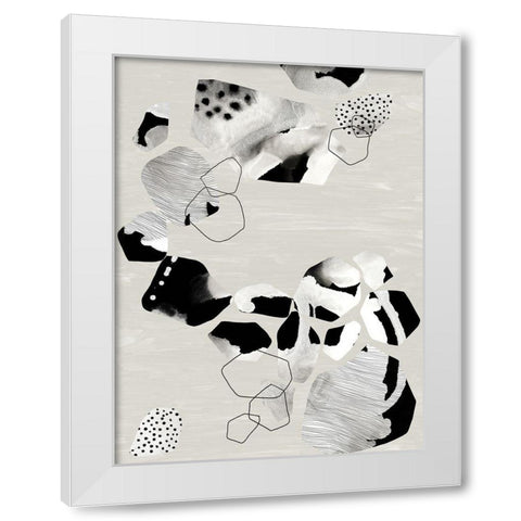 Under Pressure II White Modern Wood Framed Art Print by Urban Road