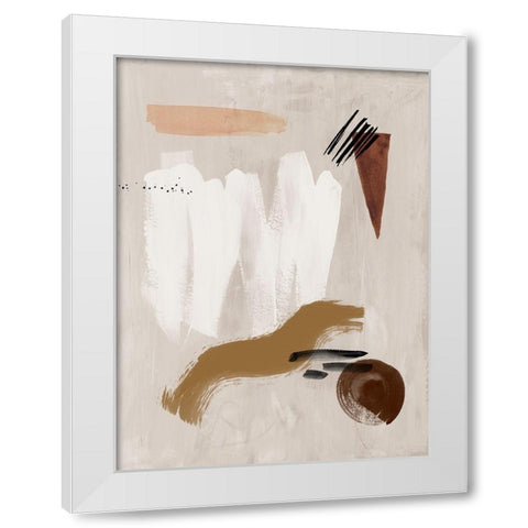 Dig Site I White Modern Wood Framed Art Print by Urban Road