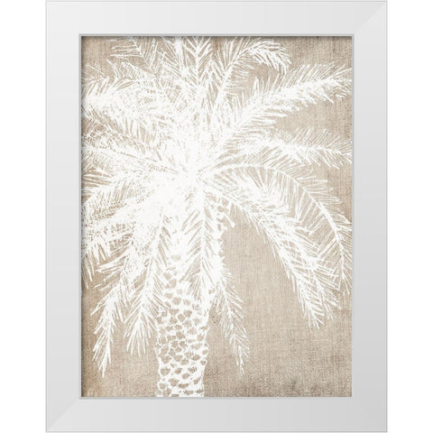 Canary Island I White Modern Wood Framed Art Print by Urban Road