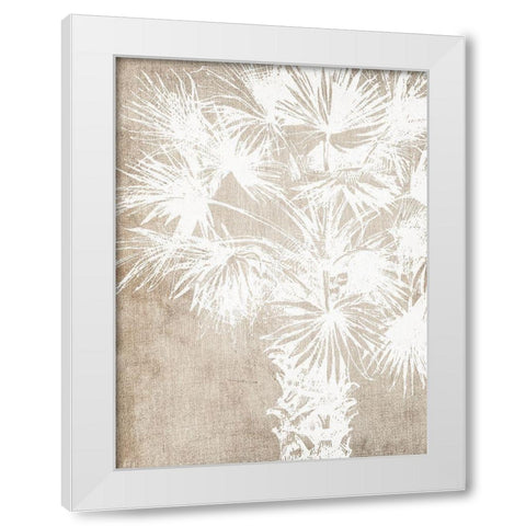 Canary Island II White Modern Wood Framed Art Print by Urban Road
