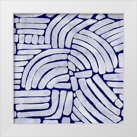Arching Echoes II White Modern Wood Framed Art Print by Urban Road