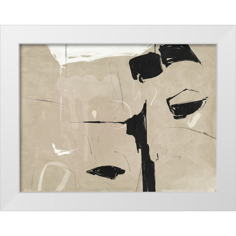 Back To The Drawing Board IIII White Modern Wood Framed Art Print by Urban Road