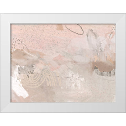 La Tranquillite II White Modern Wood Framed Art Print by Urban Road