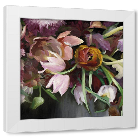 Tiptoe White Modern Wood Framed Art Print by Urban Road