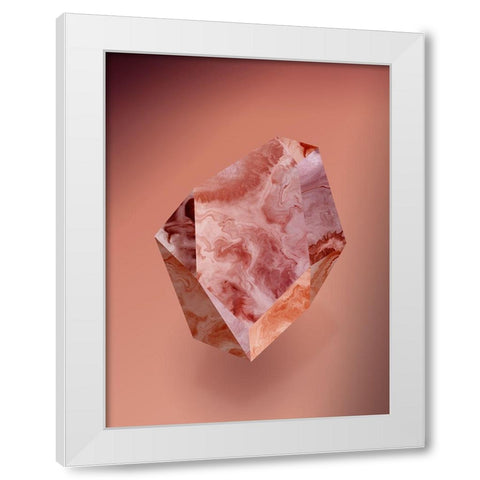 Ochre White Modern Wood Framed Art Print by Urban Road